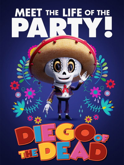 Póster de Diego of the Dead