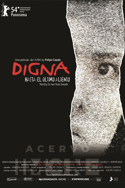 Póster de Digna. Hasta el último aliento