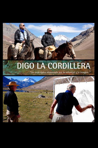 Póster de Digo la cordillera. Cuadernos de viaje