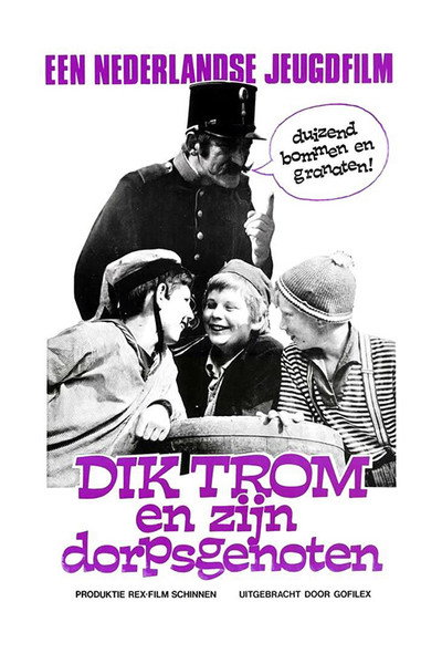 Póster de Dik Trom en zijn dorpsgenoten