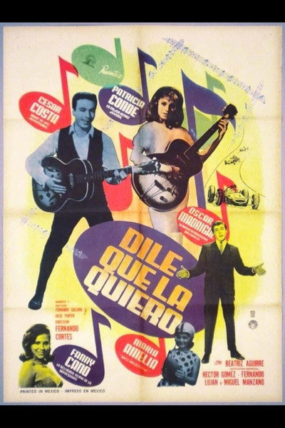 Póster de Dile que la quiero