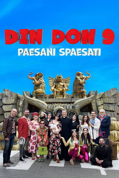 Póster de Din Don 9 - Paesani spaesati