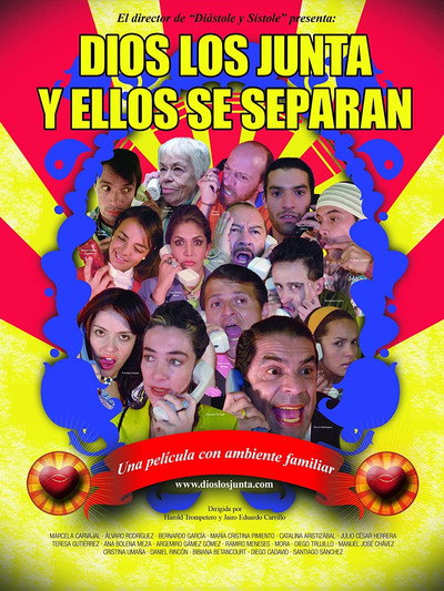 Póster de Dios los junta y ellos se separan