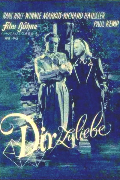 Póster de Dir zuliebe