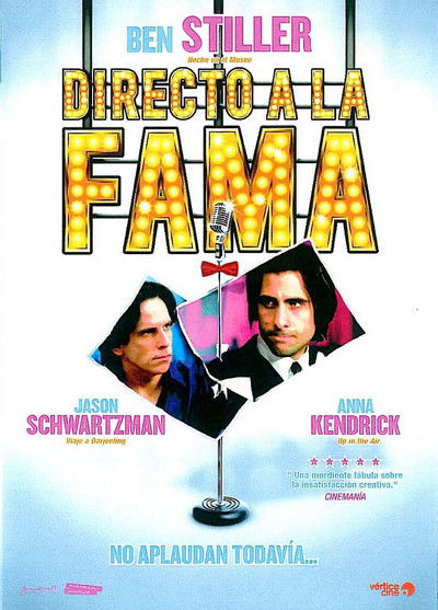 Póster de Directe a la fama