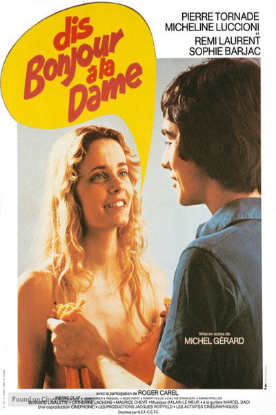 Póster de Dis bonjour à la dame!..