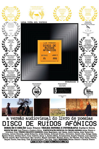 Póster de Disco de Ruídos Afônicos