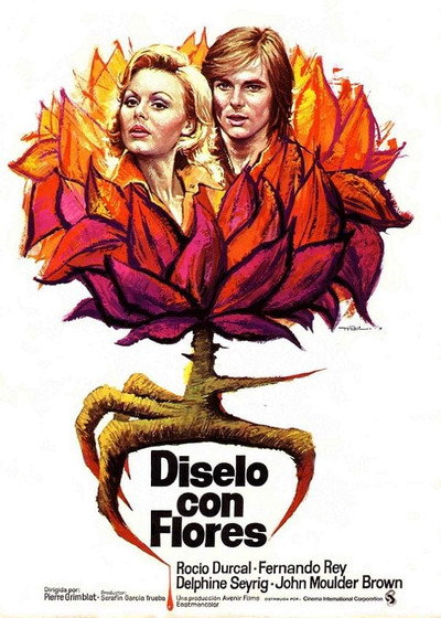Póster de Díselo con flores