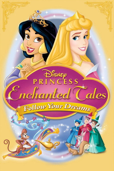 Póster de Disney princesas. Cuentos de princesas: Persigue tus sueños