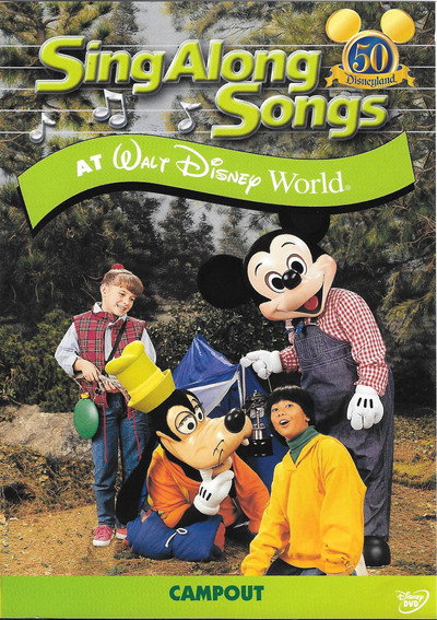 Póster de Disney Sing Along Songs: Campout at Walt Disney World