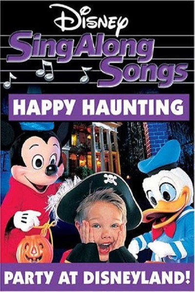 Póster de Disney Sing-Along Songs: Happy Haunting - Party at Disneyland!
