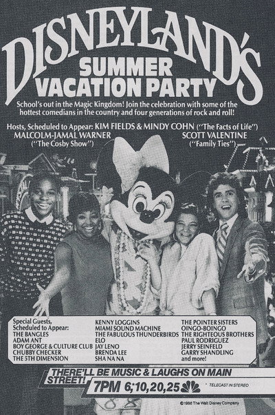 Póster de Disneyland's Summer Vacation Party