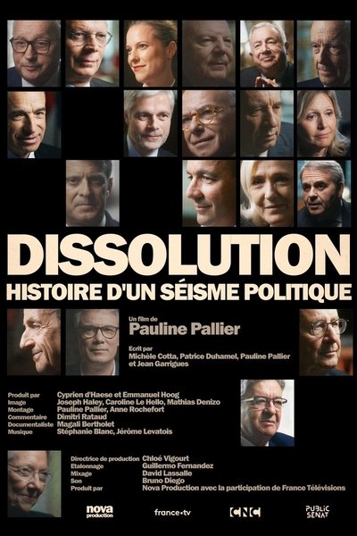 Póster de Dissolution, histoire d'un séisme politique