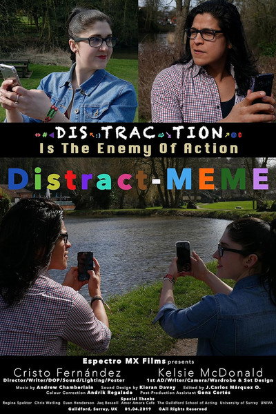 Póster de Distract-MEME