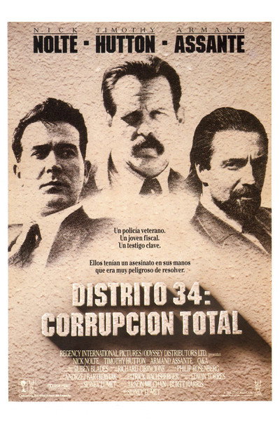 Póster de Distrito 34: Corrupción total