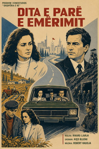 Póster de Dita e parë e emërimit