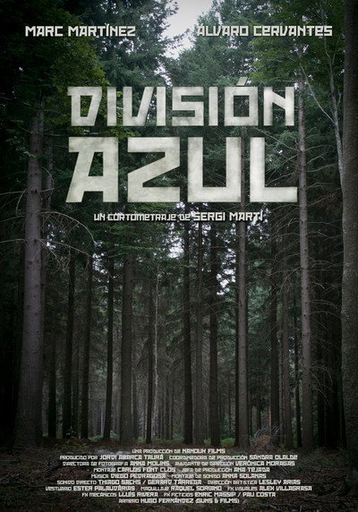 Póster de División Azul