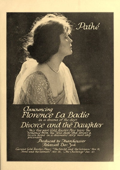 Póster de Divorce and the Daughter