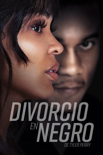 Póster de Divorcio en negro de Tyler Perry