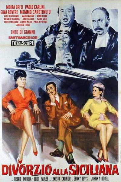 Póster de Divorzio alla siciliana
