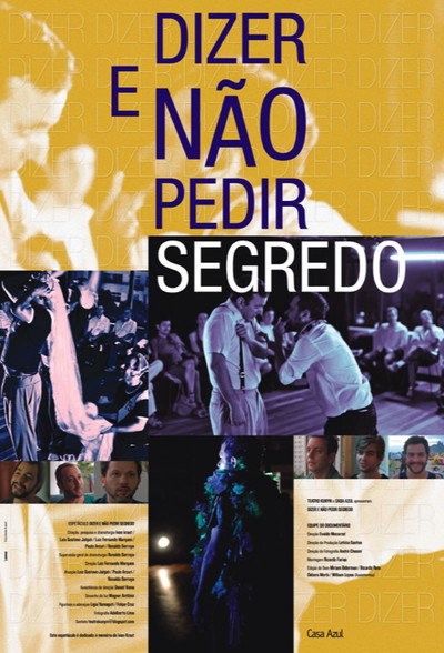 Póster de Dizer e Não Pedir Segredo