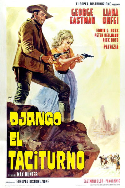 Póster de Django el taciturno