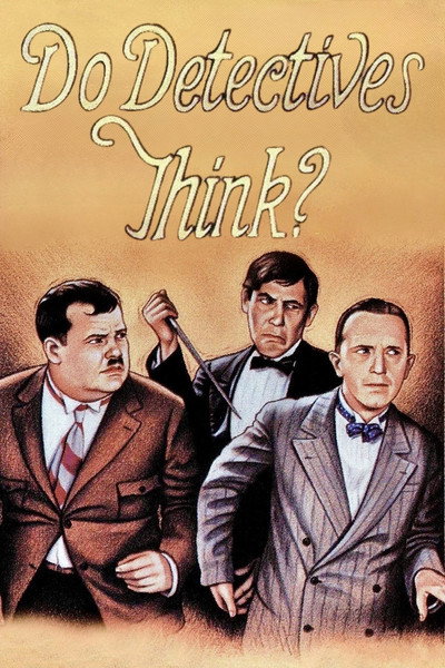 Póster de Do Detectives Think?