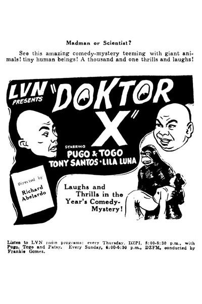 Póster de Doctor X