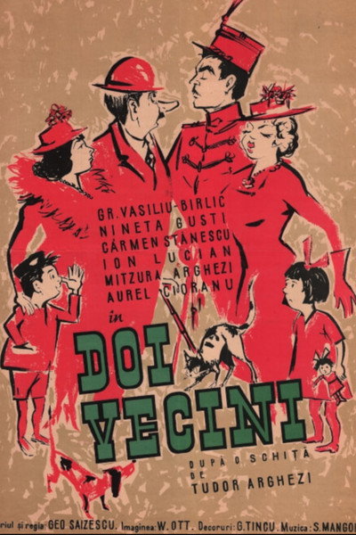Póster de Doi vecini