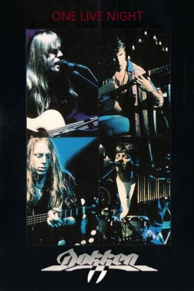 Póster de Dokken: One Live Night