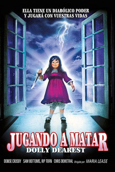 Póster de Dolly dearest (Jugando a matar)