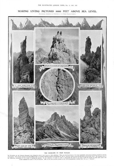 Póster de Dolomite Towers