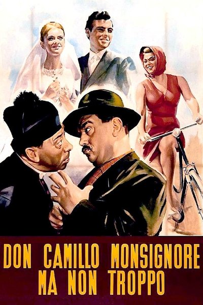 Póster de Don Camilo monseñor... pero no tanto