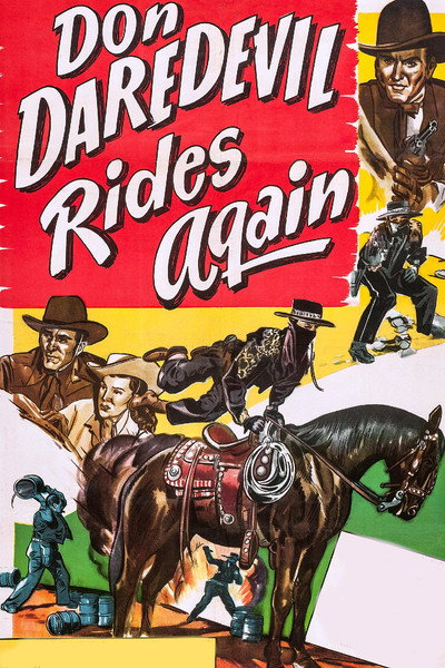 Póster de Don Daredevil Rides Again