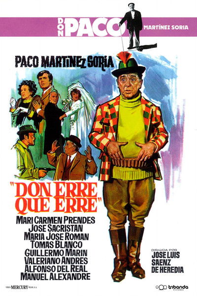 Póster de Don erre que erre