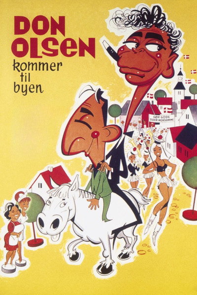 Póster de Don Olsen kommer til byen