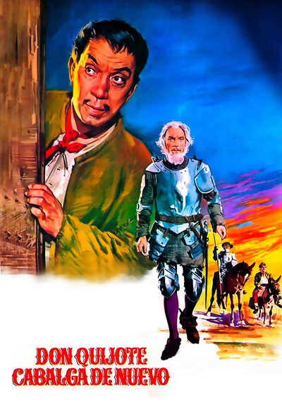 Póster de Don Quijote cabalga de nuevo