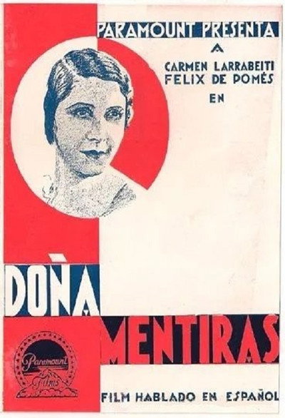 Póster de Doña mentiras