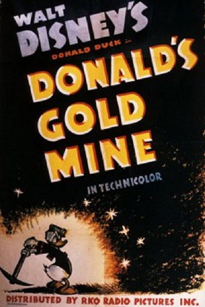 Póster de Donald's Gold Mine