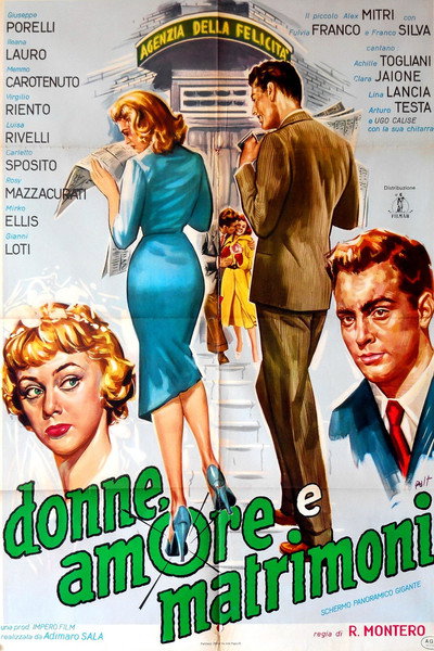 Póster de Donne, amore e matrimoni