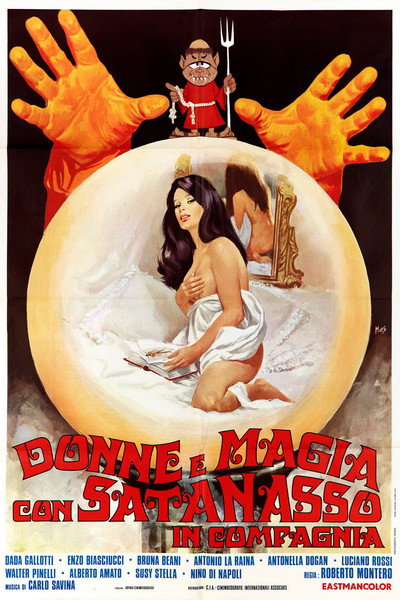 Póster de Donne e magia con satanasso in compagnia