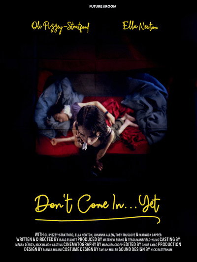 Póster de Don't Come in... Yet!