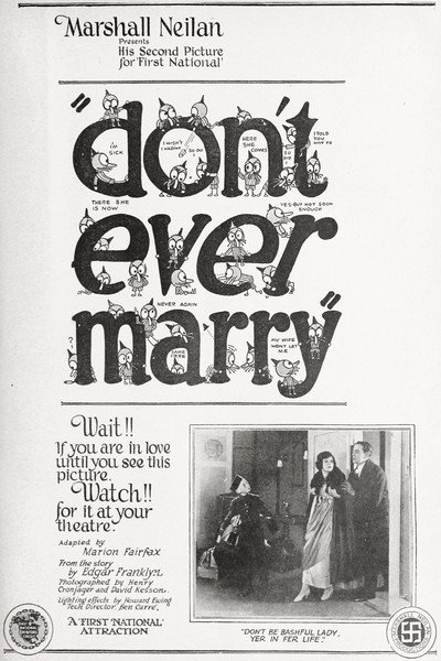 Póster de Don't Ever Marry