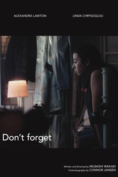 Póster de Don't Forget
