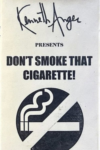 Póster de Don't Smoke That Cigarette