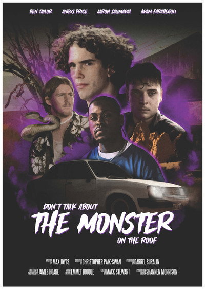 Póster de Don't Talk About the Monster on the Roof