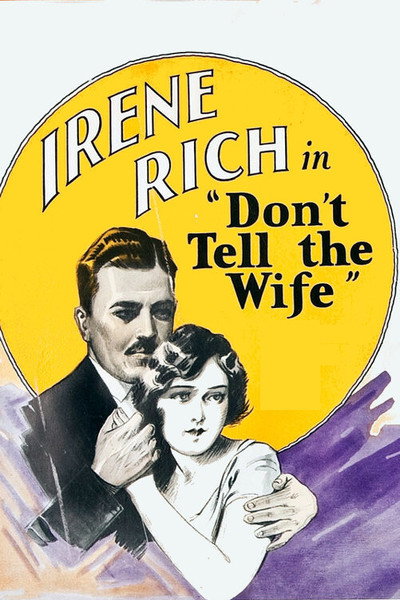 Póster de Don't Tell the Wife