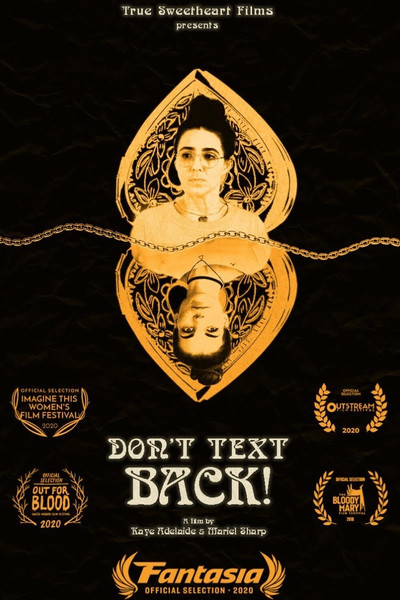 Póster de Don't Text Back