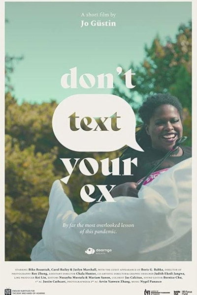 Póster de Don't Text Your Ex