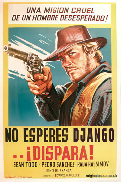 Póster de Don't Wait, Django... Shoot!